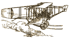 Old-fashioned Plane sketch